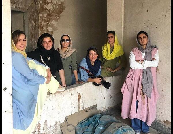 عکس پشت صحنه سریال مانکن