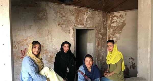 عکس پشت صحنه سریال مانکن