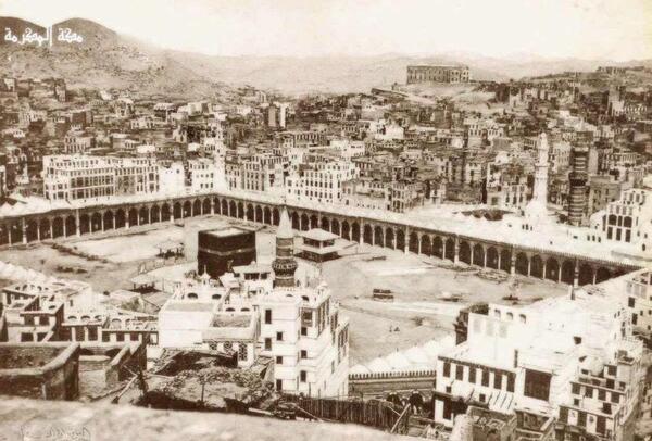 عکس قدیمی کعبه