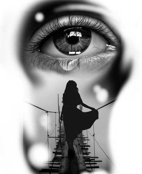عکس دختر گریه دار برای پروفایل