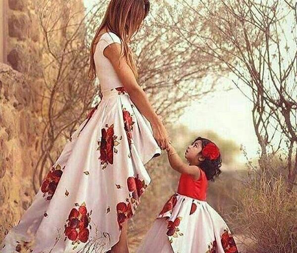 عکس زیبا پروفایل مادر دختری