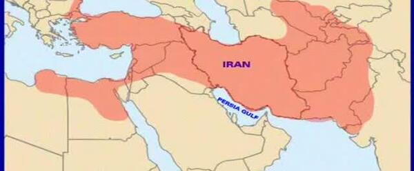 عکس نقشه ایران در زمان هخامنشیان