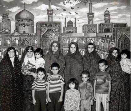 عکس قدیمی چهره امام رضا
