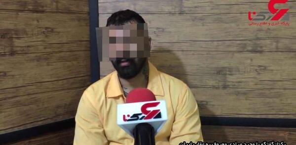 عکس علی محمدی که به وحید مرادی فحش داده