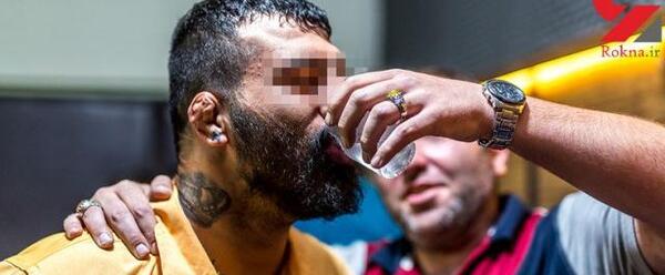 عکس علی محمدی که به وحید مرادی فحش داده
