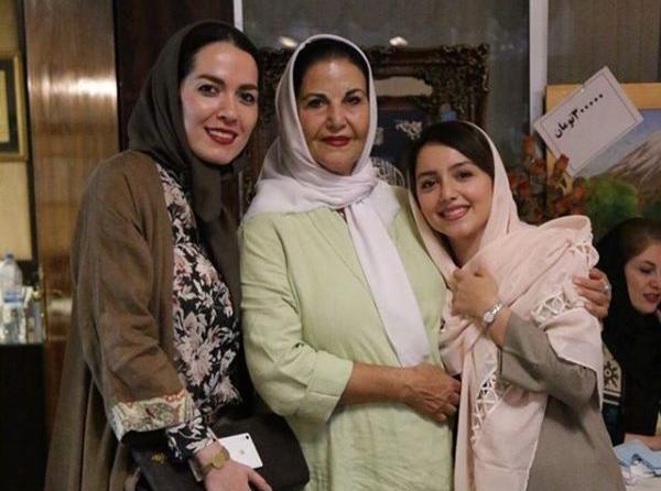 عکس مادر نازنین بیاتی