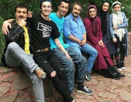 عکس پشت صحنه سریال پایتخت