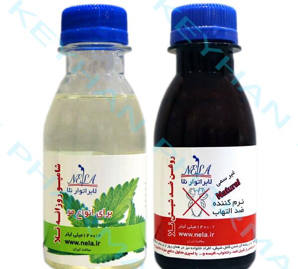 عکس شامپو شپش نلا