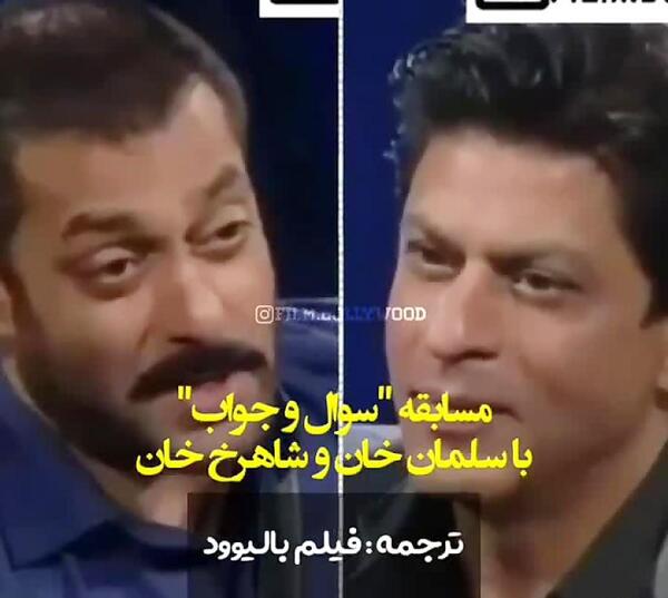 عکس شاهرخ خان و سلمان خان