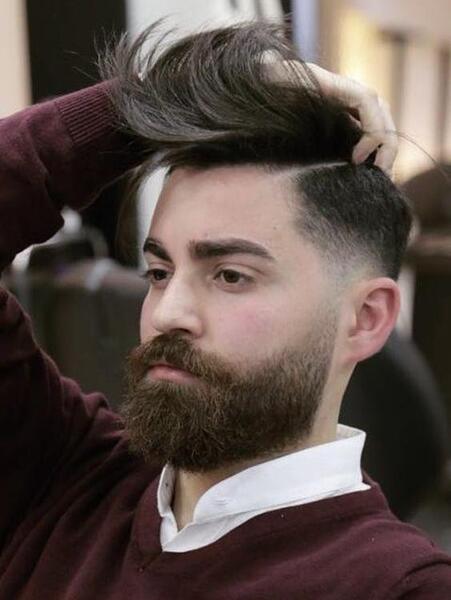 عکس خط ریش شکسته
