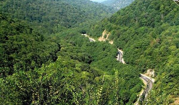 عکس گردنه حیران مرز ایران