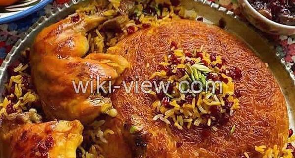 عکس زرشک پلو با گوشت