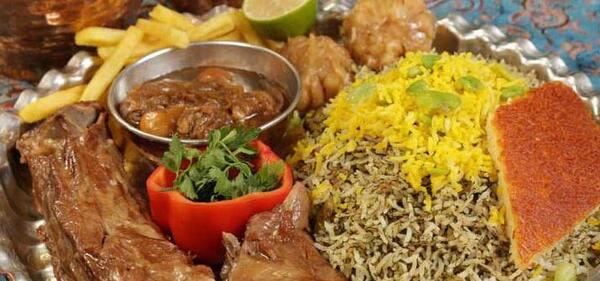 عکس زرشک پلو با گوشت
