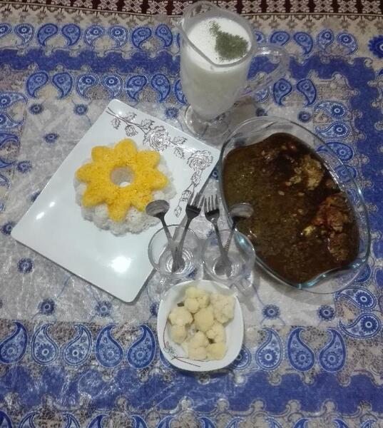 عکس دونفره غذا