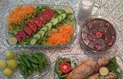عکس دونفره غذا