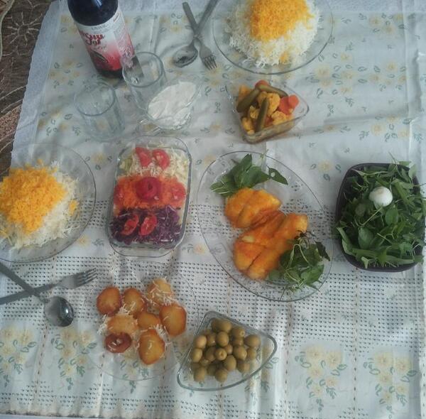 عکس دونفره غذا