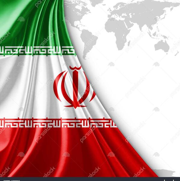 عکس نقشه پرچم ایران
