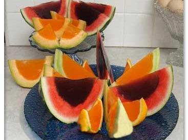 عکس ژله در طالبی