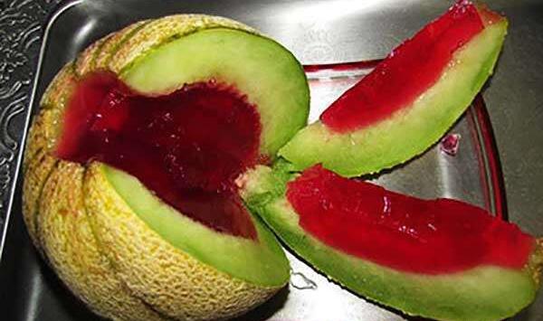 عکس ژله در طالبی