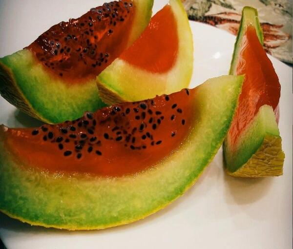 عکس ژله در طالبی