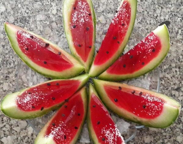عکس ژله در طالبی