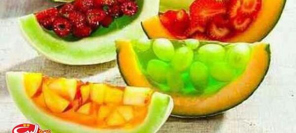 عکس ژله در طالبی