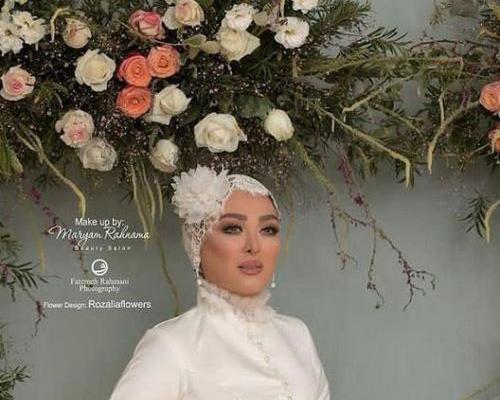 عکس عروسی الهام حمیدی