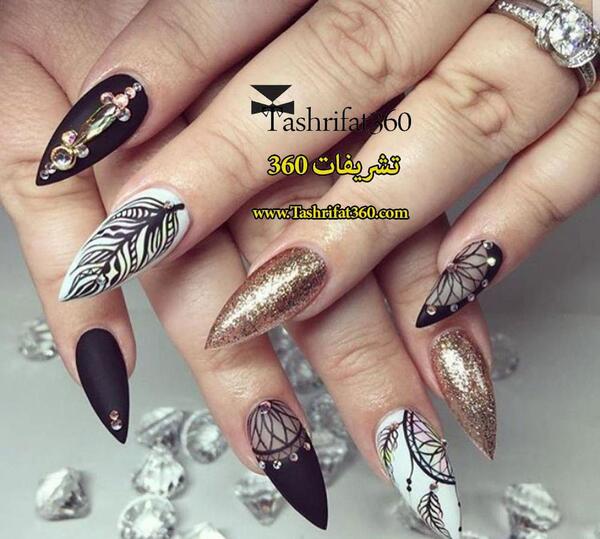 عکس ناخن طراحی شده