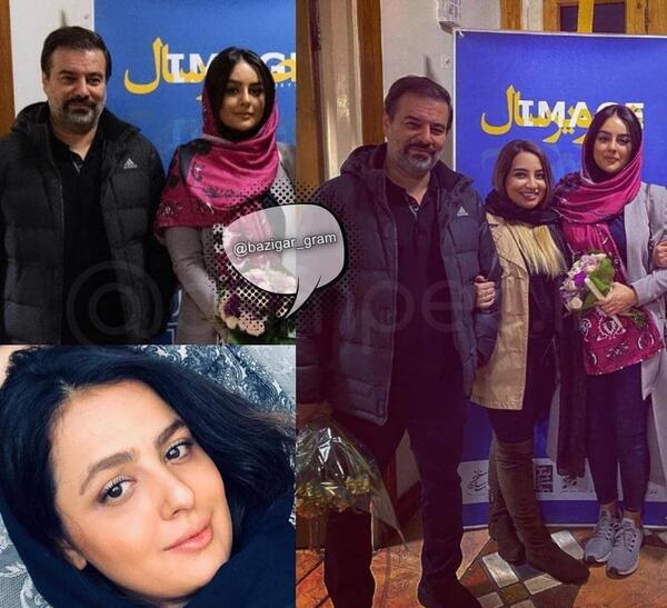 عکس مهراب قاسم خانی و همسرش