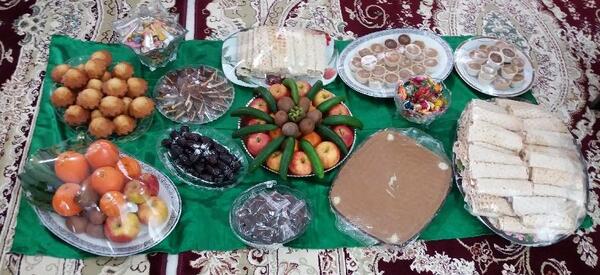 عکس سفره ابوالفضل