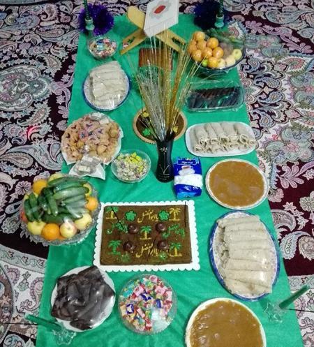 عکس سفره ابوالفضل