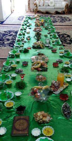 عکس سفره ابوالفضل