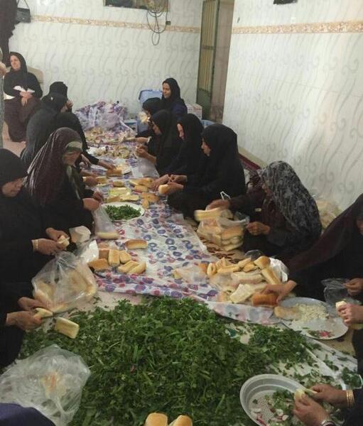 عکس سفره ابوالفضل