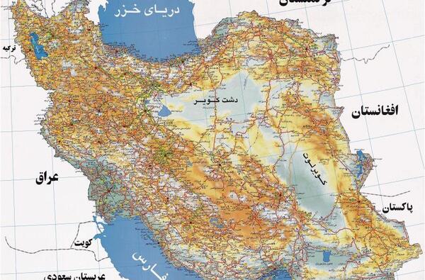 عکس تصویر نقشه ایران برای پروفایل
