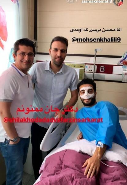 عکس زن سیامک نعمتی