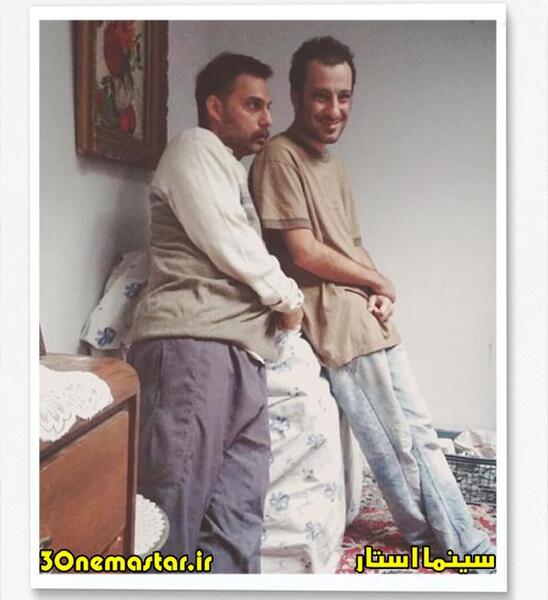 عکس پشت صحنه ابد و یک روز