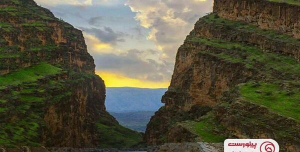 عکس تنگه رازیانه در ایلام