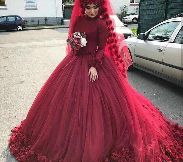 عکس لباس عروس دخترانه پف دار
