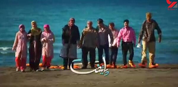 عکس پشت صحنه نقی معمولی