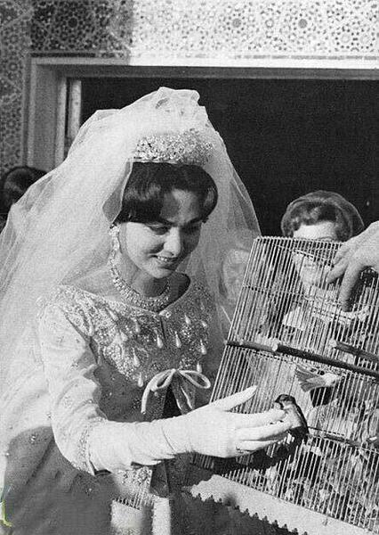 عکس عروسی فرح پهلوی