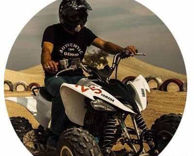 عکس موتور چهار چرخ بزرگ