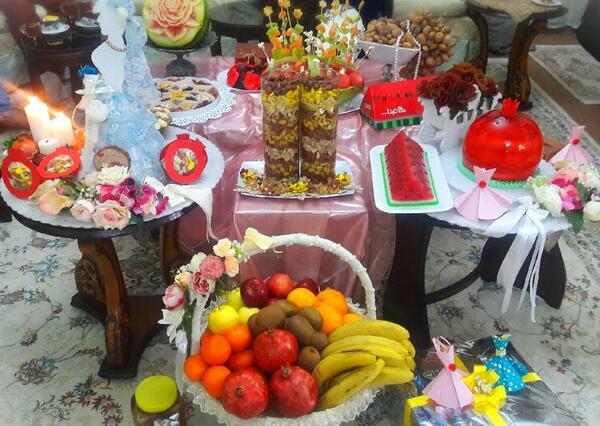 عکس عروس داماد یلدا