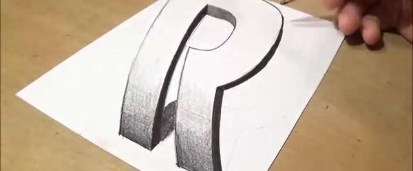 عکس سه بعدی حروف انگلیسی