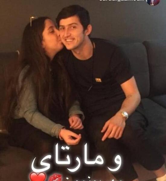 عکس دوست دختر سردار آزمون اناهیتا