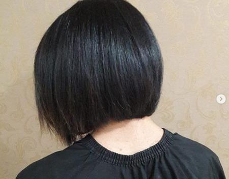 عکس موی کوتاه دخترانه مشکی