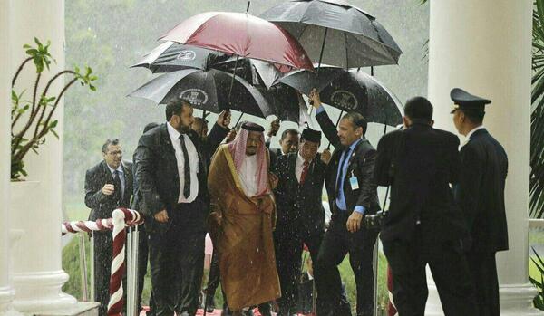 عکس سفر شاه به عربستان