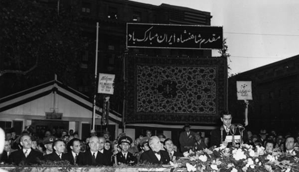 عکس سفر شاه به عربستان