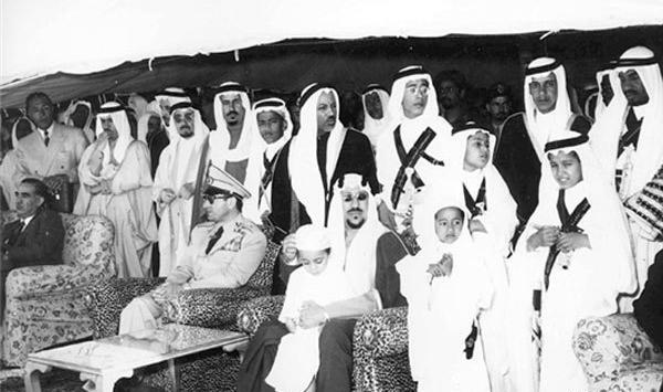 عکس سفر شاه به عربستان