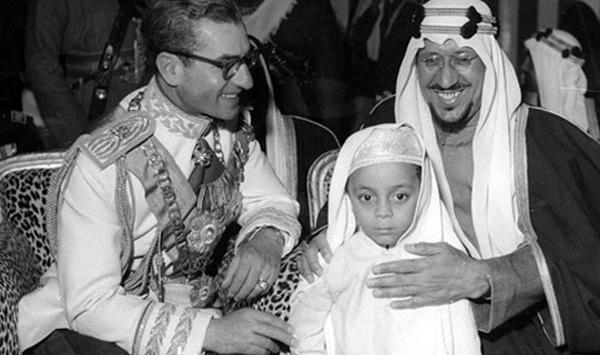 عکس سفر شاه به عربستان