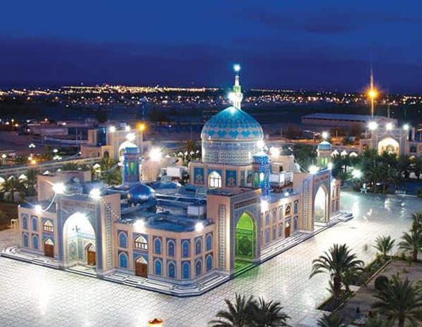 عکس حرم برادر امام رضا در طبس